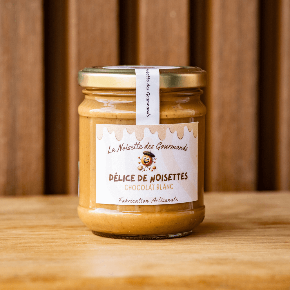 Délice de Noisette au Chocolat Blanc
