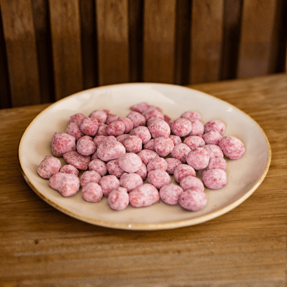 Pralines Roses – La Gourmandise Croquante et Colorée